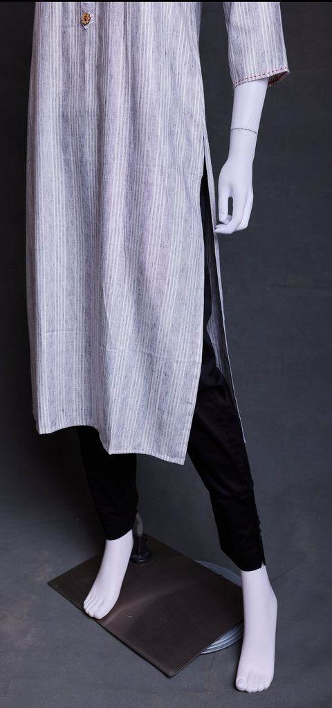 Grey Straight Kurti