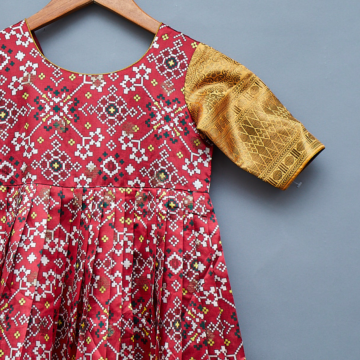 Sunny Waves - Cotton Ikat Weave Dress – Toddler Theory