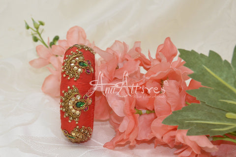 Maggam Work Bangles [Hand Crafted For Festive Look]