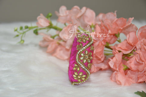 Maggam Work Bangles [Hand Crafted For Festive Look]