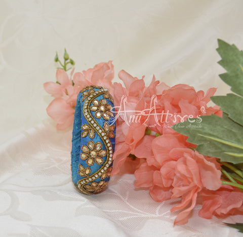 Maggam Work Bangles [Hand Crafted For Festive Look]